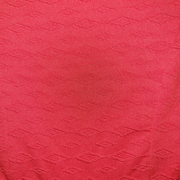 Red Fit & Flare Dress with Beaded Neckline & Bow Detail – Size Small - Picture 13 of 13